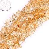 Genuine Citrine Chips Gemstone Beads 5-8mm Irregular Shaped Crystal Chip Stone Loose Bead for Jewelry Making 1 Strand 32"