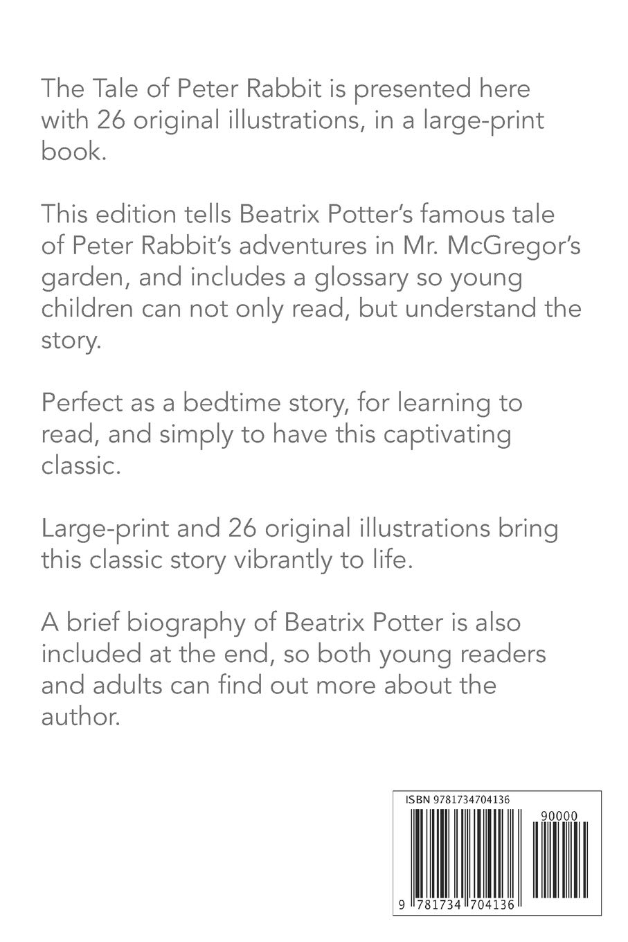 The Tale of Peter Rabbit (Classics Made Easy): Dozens of Illustrations, Glossary included The Tale of Peter Rabbit (Classics Made Easy): Dozens of Illustrations, Glossary included Paperback Kindle Hardcover