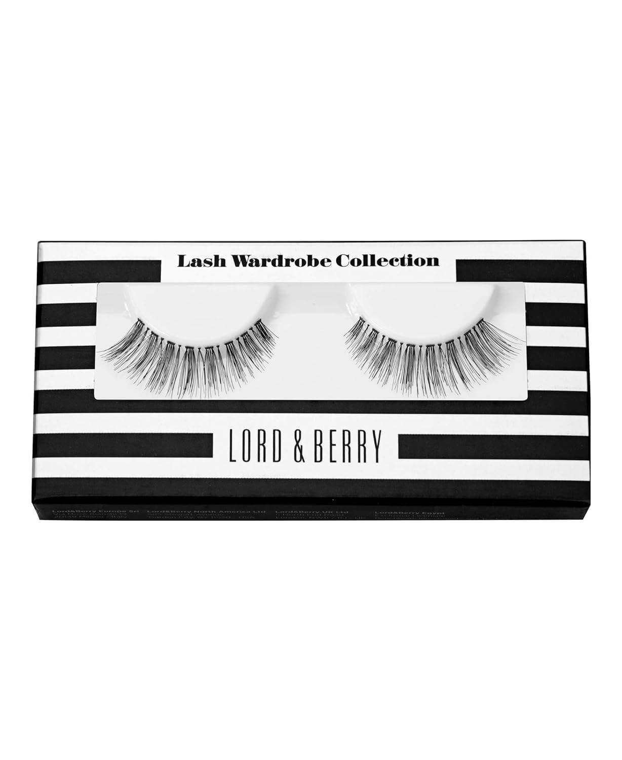 LORD & BERRY Lash Wardrobe Collection Natural Lashes False Eyelashes, EL1