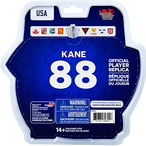 Patrick Kane Team USA 2016 World Cup Of Hockey 6" Action Figure Imports Dragon