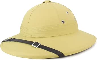 Pith Helmet Safari Hat - Khaki 