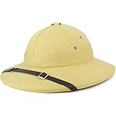 Armycrew French Style 100% Genuine Pith Helmet Safari Hat