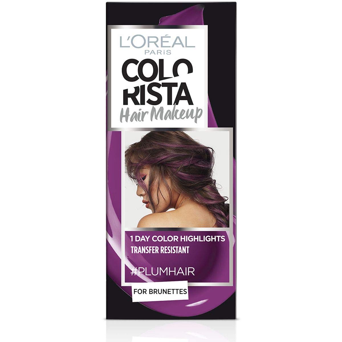 L'OREAL - Coloration Temporaire - COLORISTA HAIR MAKEUP - #plumhair