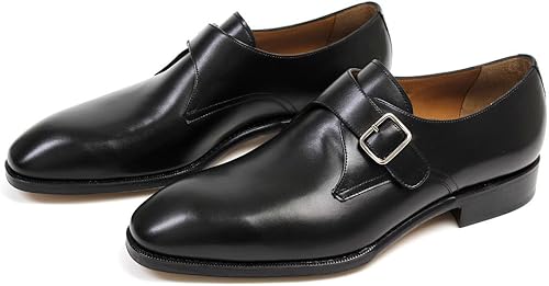 Amazon ヤンコ モンクストラップ ブラック Black ビジネスシューズ