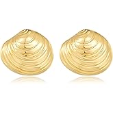 FILMOON Seashell Studs Earrings for Women Dainty Beach Earrings Summer Fashion Jewelry