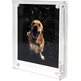 LAGIPA 4.25 x 3.5&rdquo; Polaroid Picture Frame for Polaroid Now I-Type/600/SX-70/Instax Wide Square/HP Sprocket Film/Zink Photo, 3.5 x 4.25 Inch Acrylic Picture Frame, Desktop Display (1 Pack)
