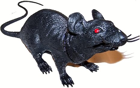large rubber rat toy