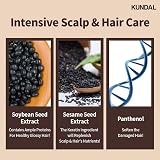 KUNDAL Nature Shampoo 500ml Amber Vanilla Honey Macadamia 97.4% Ingredients view 3