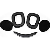 G930 Headset Replacement Earpads + Headband Compatible with Logitech Wireless Gaming Headset G930 Headphones
