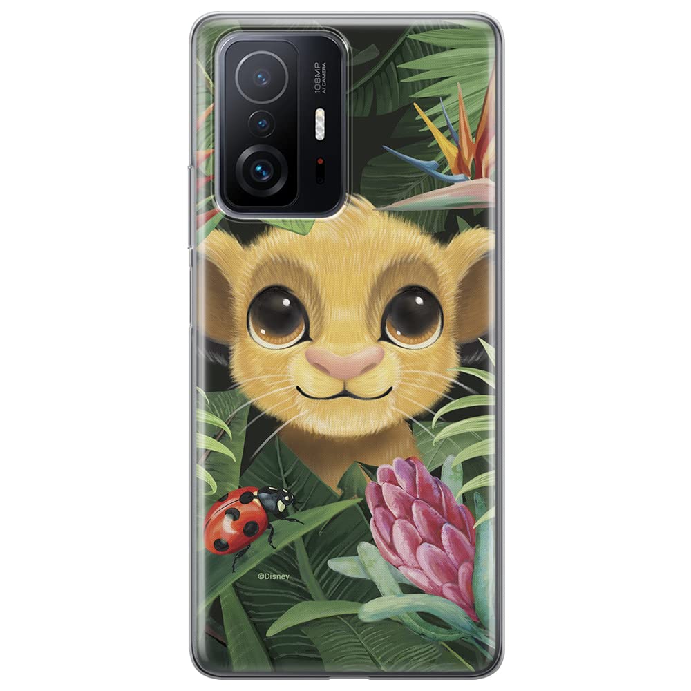 ERT GROUP mobile phone case for Xiaomi 11T 5G / 11T PRO 5G original and officially Licensed Disney pattern Simba & Friends 002 optimally adapted to the shape of the mobile phone, case made of TPU