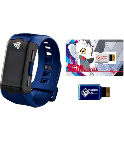 Amazon.com: Digimon BANDAI Gammamon DIM Card DIM Card Expansion for The Vital  Bracelet| Raise New Electronic Pets with This Vital Bracelet Card