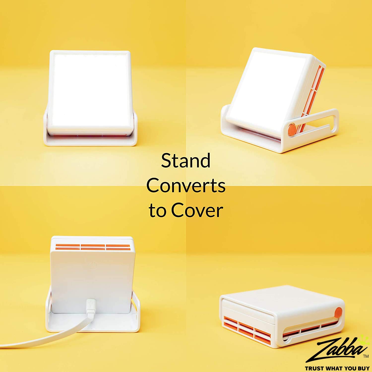 Circadian Optics Luxy Bright Light Therapy Desk Lamp | As Seen On Shark Tank | Ultra Powerful 10,000 LUX Brightness | 5500K Color Mimics Noon Day Sun | Improve Your Mood, Sleep, Energy & Focus