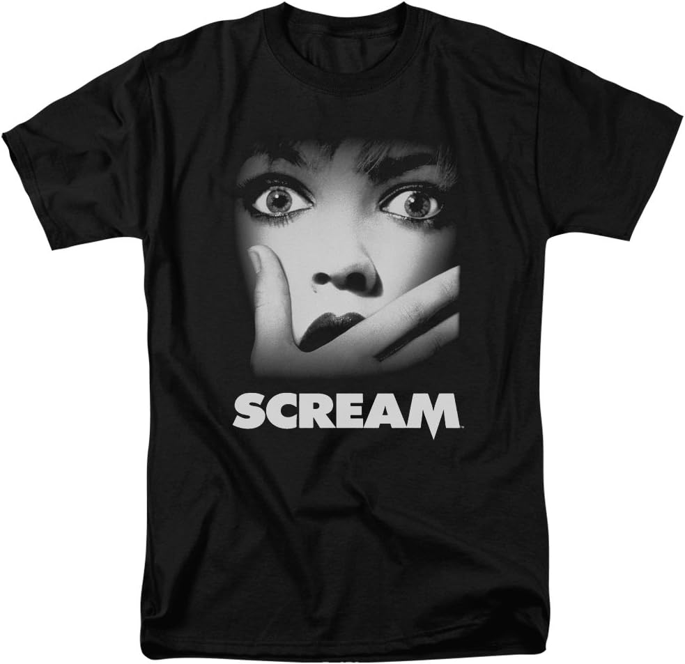 Scream Poster Unisex Adult Tall T Shirt for Men and Women