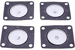 Holdia Accelerator Pump Diaphragm 4 Pcs Compatible with Holley QFT AED CCS 135-5 30cc