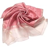 HURESON Womens Scarves Lightweight Silk Scarf Shawls and Wraps for Evening Dresses Summer Beach Wedding Shawl gifts
