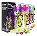 Live Infinitely Infuser Water Bottle with Recipe Ebook (Orchid Purple, 32 oz)