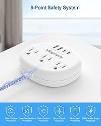 Small Extension Cord - Braided Extension Cord 10