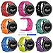 Replacement Band for Suunto Traverse Watch, Silicone Watch Band Fitness Bands Bracelet Sport Strap Wristband Accessory with Screwdriver for Suunto Traverse Series Watch