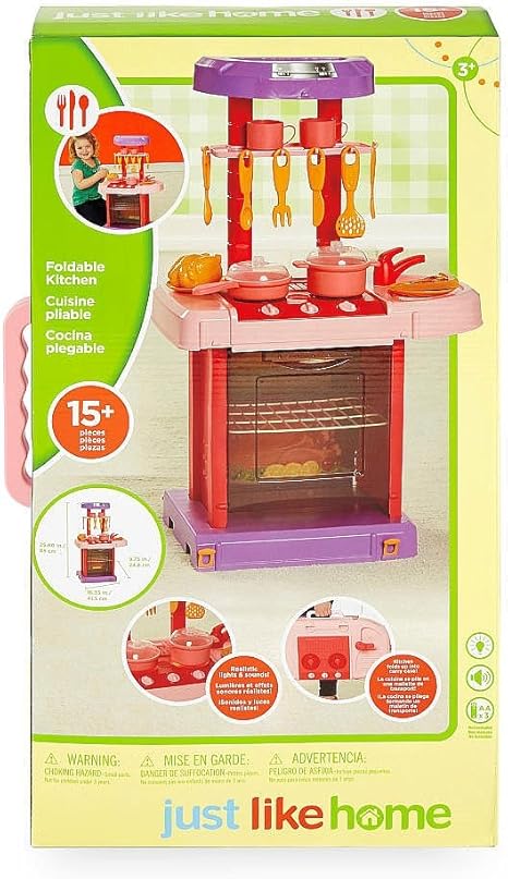 foldable kitchen set toy
