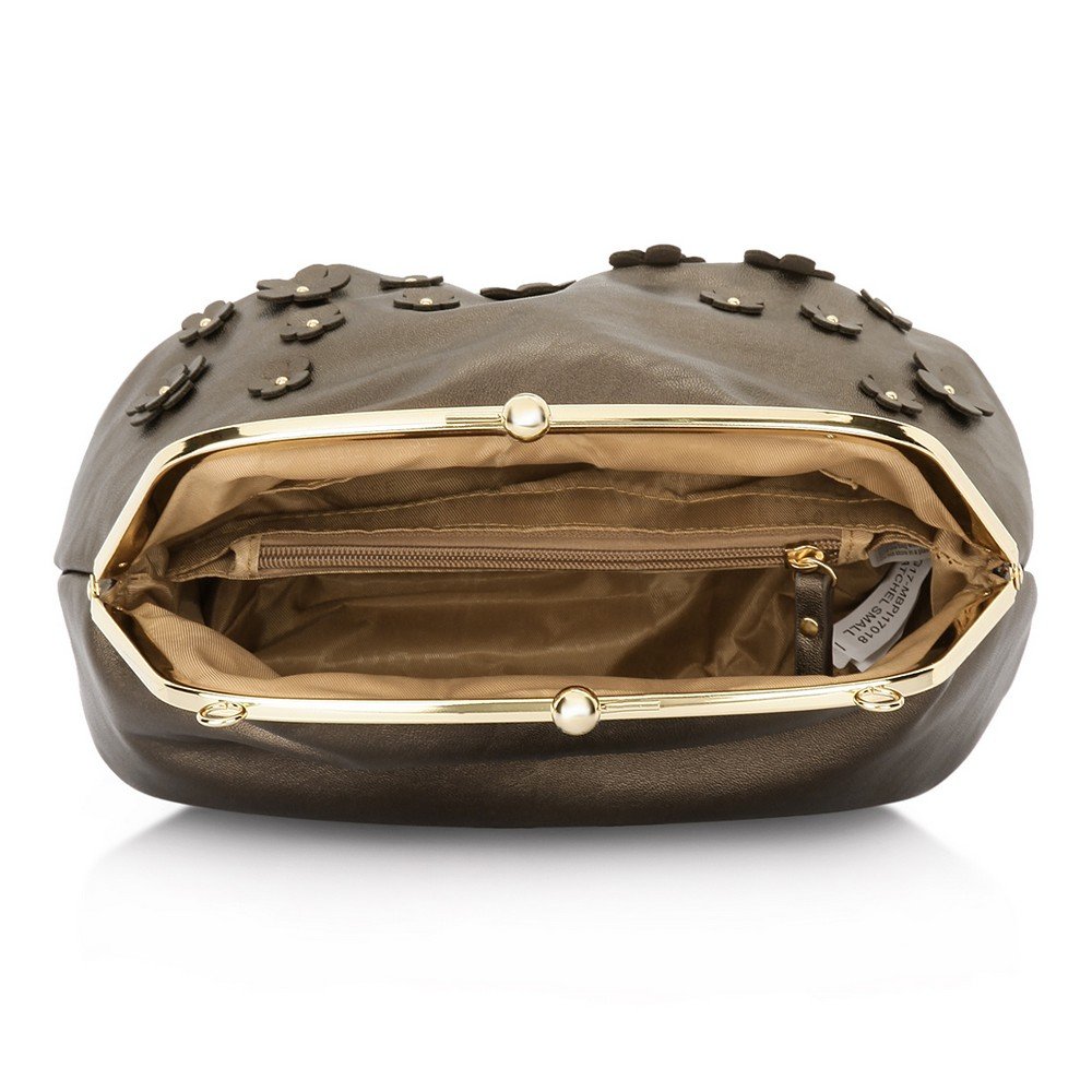 caprese women's satchel (bronze)