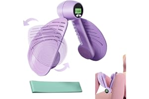 EPHESPORT Thigh Master, Thigh Machine with Counter, 360° Adjustable Hip Exerciser, Kegel Tightening Products, Inner Thigh Toning & Pelvic Floor Trainer.