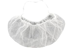 PENTAGON SAFETY EQUIPMENT Disposable Beard Covers Protector | 18" White | Beard Nets for Cooking/Cleaning