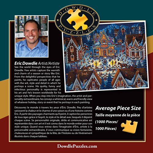 Dowdle Folk Art Gingerbread House Jigsaw Puzzle