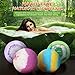 WRAHITO Large Bath Bombs Gift Set,Natural Bath Bomb,Add Aromatherapy Essential Oils,Lush Fizzy Spa to Moisturize Dry Skin,Perfect Handmade Birthday Gift for Women,Girlfriend and Kids, 2 x 5.0 oz