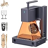 LaserPecker LP2 Laser Engraver with Roller, Portable and Handheld Laser Engraving Machine for Wood Metal Leather Acylic Engraving Laser Cutter, Suit Set with Versatile Rotary Roller