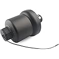 Oil Filter Housing Cap, Replace 06D115408B, 041-0004 Compatible with Audi VW - 2006-2008 A3 GTI, 2005-2009 A4, 2005-2014 Jetta, 2006-2014 Passat, 2012-2014 Golf, 2006-2014 Beetle, 2007-2009 Eos, More