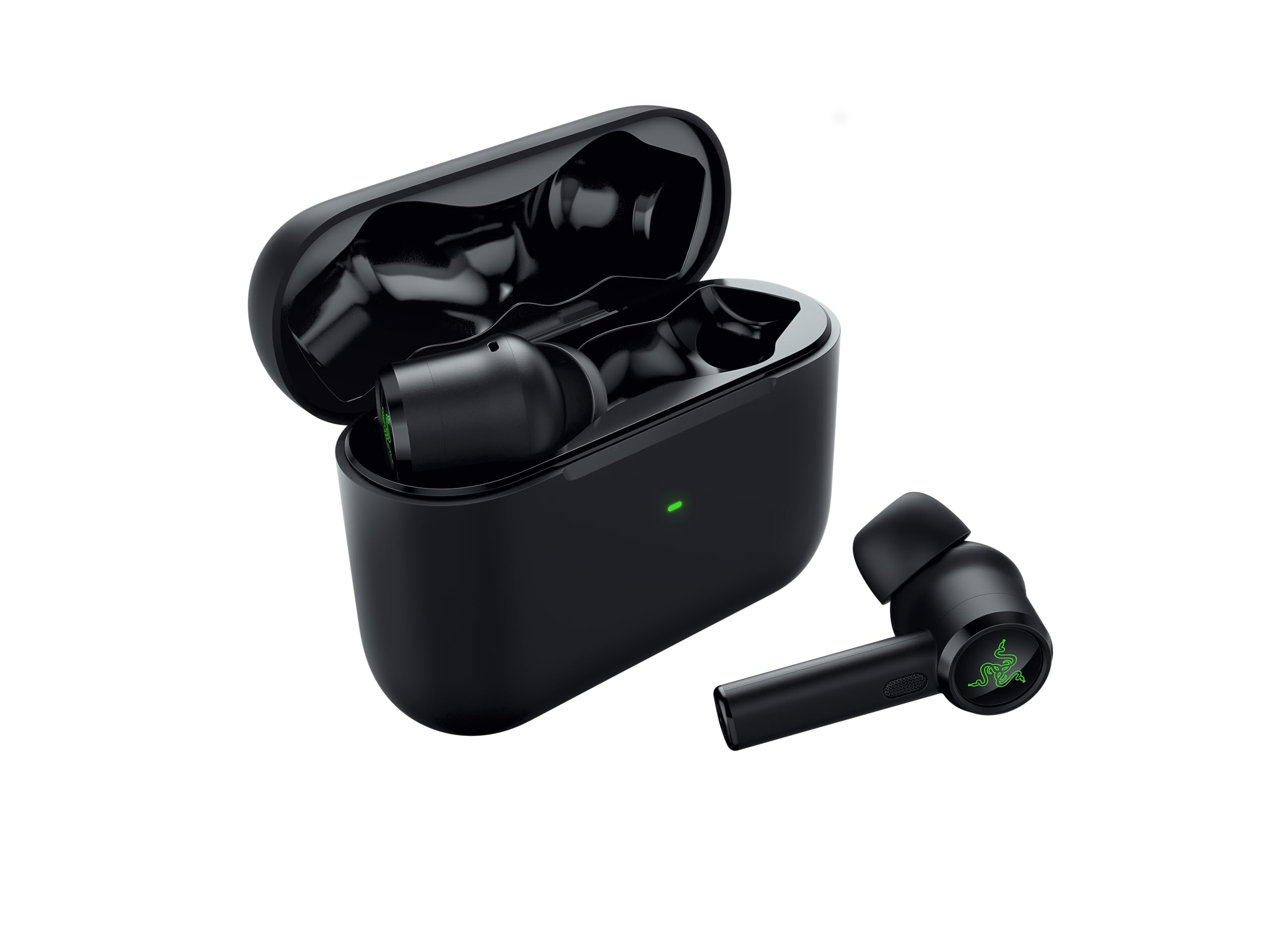 Razer Hammerhead True Wireless Pro - THX Certified True Wireless Earbuds with Active Noise Cancellation (60ms Low Latency Connection, In-Ear Design, Quick Attention Mode, Noise Cancelling) Black
