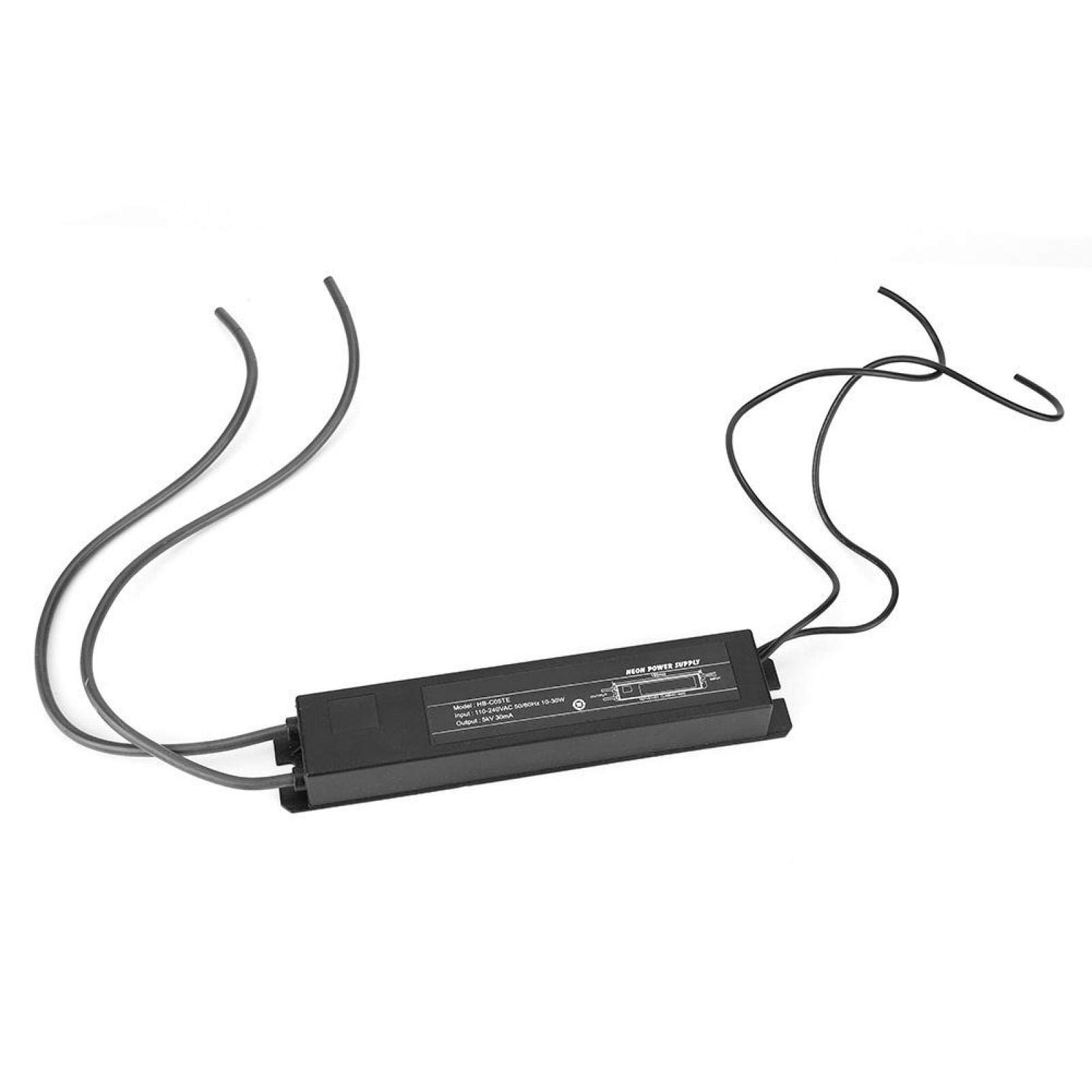 Neon Sign Transformer, Solid Neon Light Electronic Transformer, for Outdoor Occasions Neon Signs Overheat Input Overvoltage