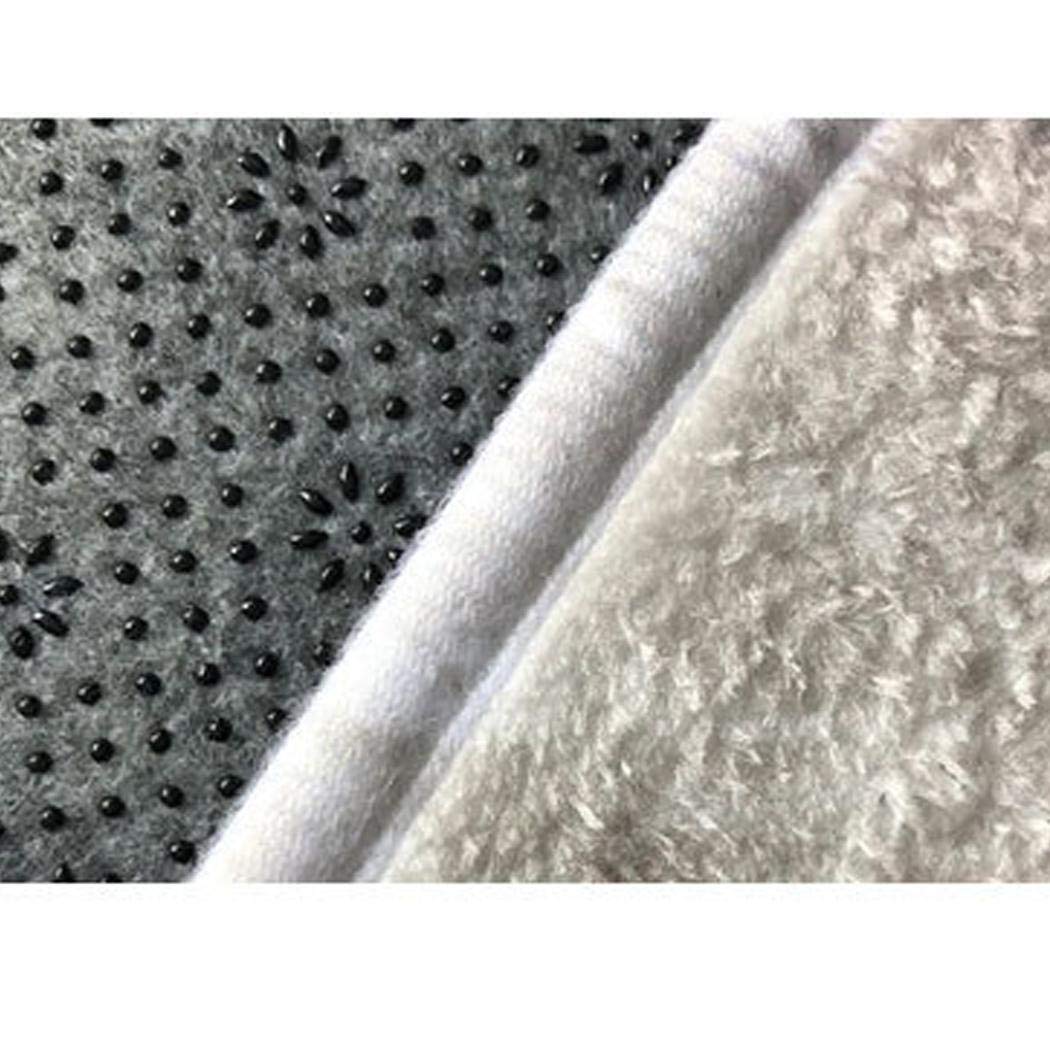 Smiela Tapis de Bain Set Coussin de siège de Toilette Tapis de Noël Bonhomme de Neige Décoration Tapis de Bain