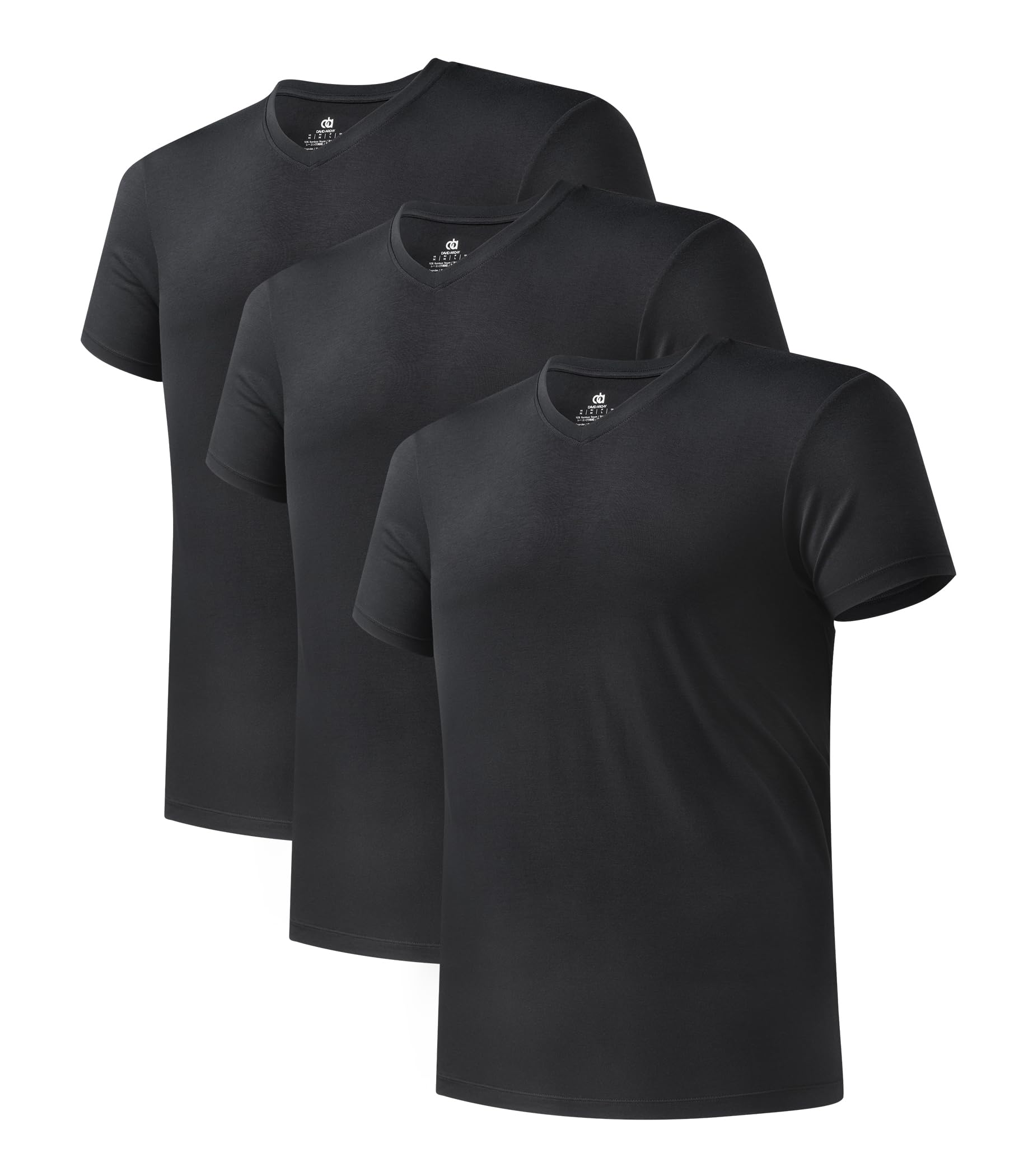DAVID ARCHY Men's Undershirts Micro Modal Ultra