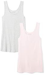 Amazon Essentials Women's Slim-Fit Tank Top, Pack