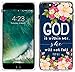 6S Case Christian Sayings, Hungo TPU Silicone Protective Cover Compatible with Phone 6/6S God is Within Her She Will Not Fall Psalm 46:5 Bible Sayings