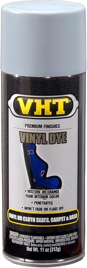 Amazon Vht Vinyl Dye ブイエイチティ スプレー ビニール ダイ Light Gray Satin ライト グレー サテン Sp953 312g 内装 補修 塗料 塗装 座席 シート ダッシュボード パネル トリム 等 サティン ライトグレー ペイント 車 バイク