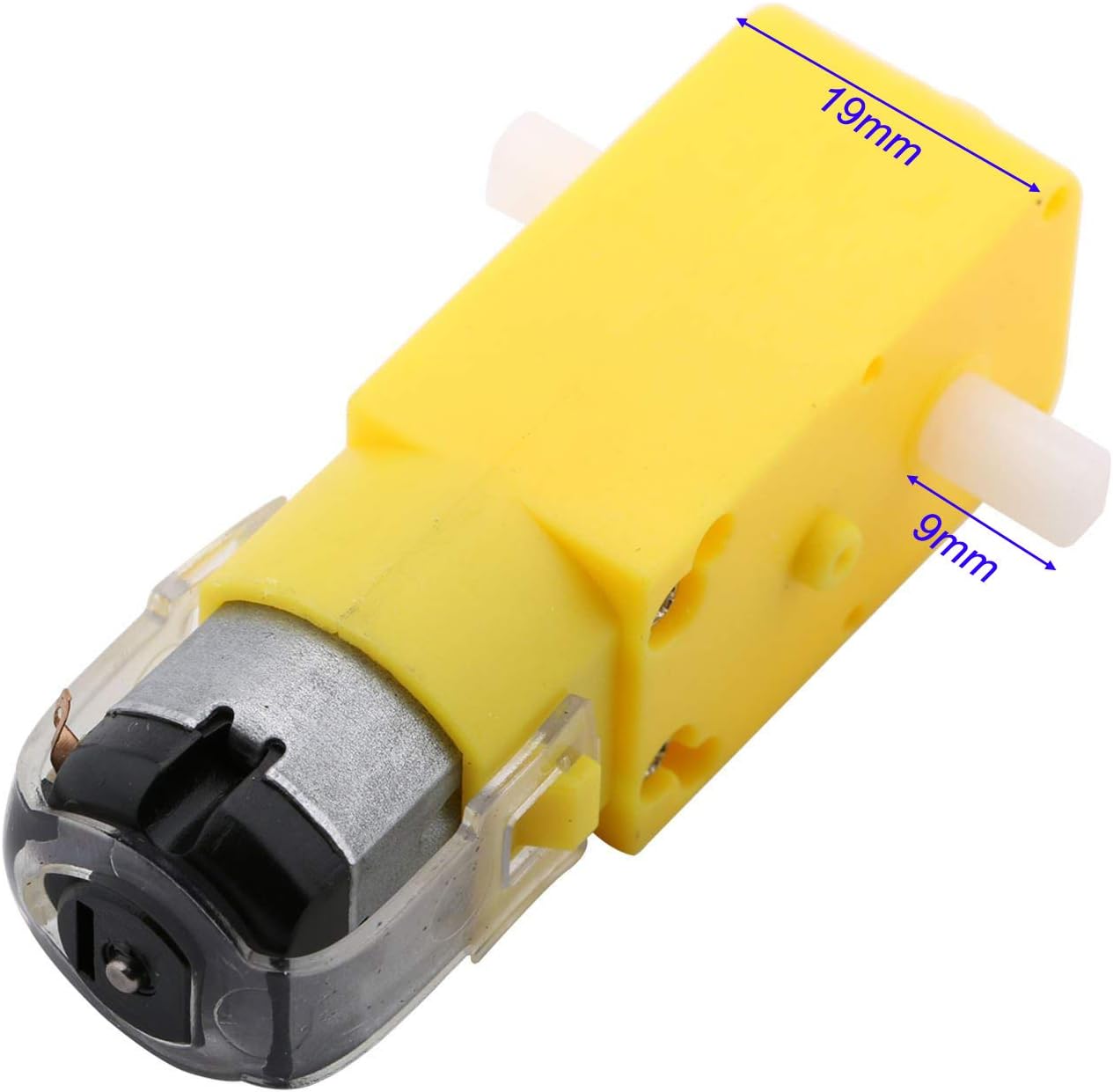 Gebildet 8pcs DC3V6V Motorreductor DC para Coche de Juguete con Tracci