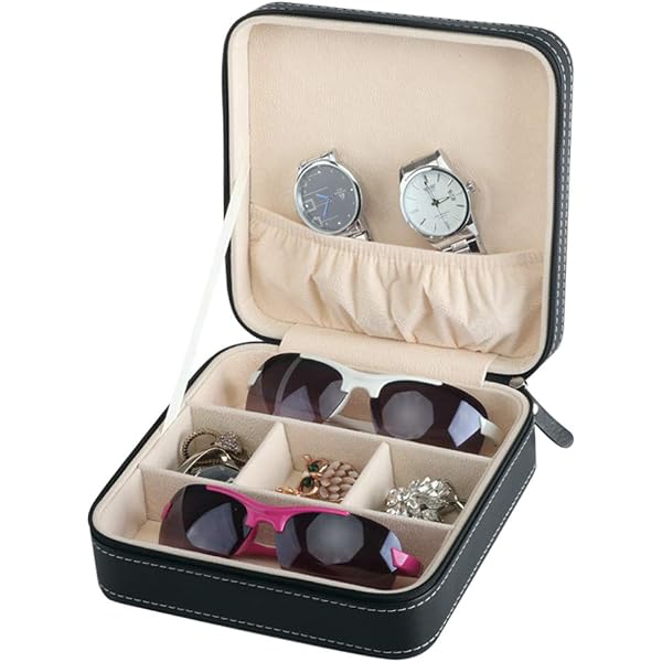 Amazon.com: Costa Del Mar Eva Zipper Sunglass Case, Black  display picture 3