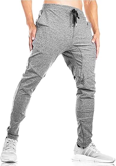 joggers zipper ankle
