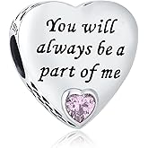 925 Sterling Silver Charms Fit Pandora Charms Bracelet I Love You to Infinity and Beyond Fit Wife Mother's Day Christmas Birthday Gift