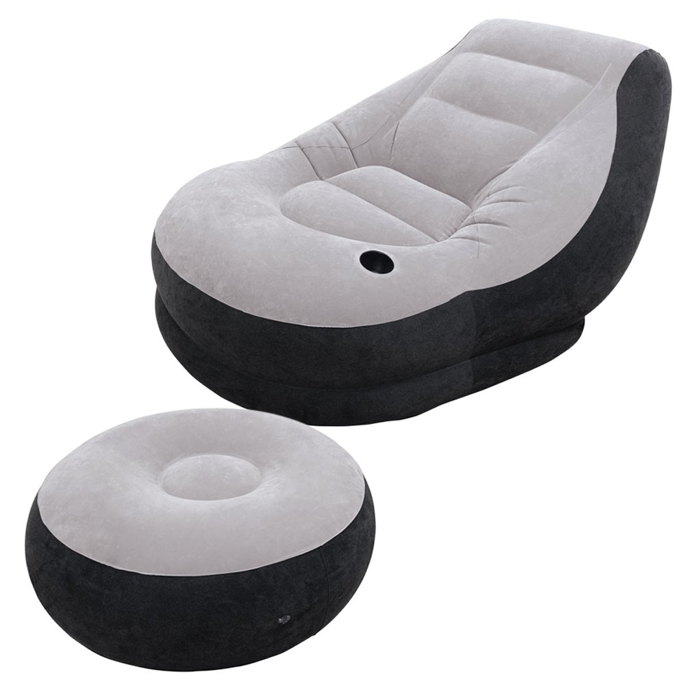 New Intex Inflatable Chair Seat Sofa Camping Comfy Blow Up Lounge