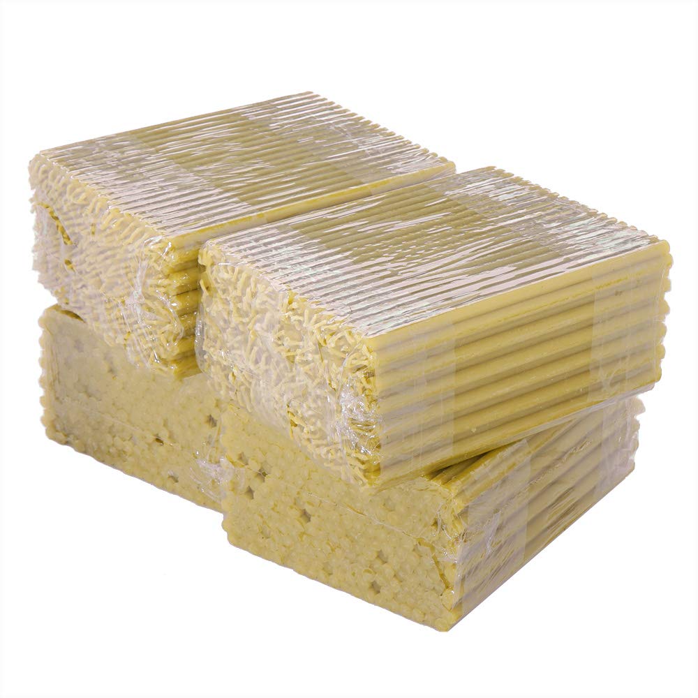 NKlaus 3,9kg (Approx. 1000 pcs.) Candles 100% Beeswax Premium Quality Ritual Candles 36295