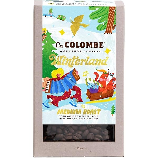 LA COLOMBE WINTERLAND MEDIUM ROAST WHOLE BEAN COFFEE...