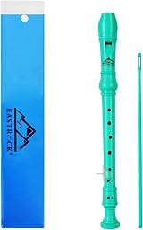 EastRock Soprano Recorder German Fingering Beginners ABS Green