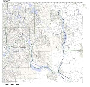 Amazon.com: Woodbury, MN ZIP Code Map Laminated: Home & Kitchen