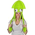 Novelty Green Squid Octopus Hat Costume Party Hat Cap