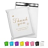 Jowlroel Thank You Poly Mailer 10x13 Inch 100