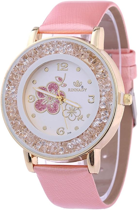 Amazon 腕時計 レディースhodarey ボールダイヤモンドダイヤモンドローズパターンクォーツベルトの腕時計 ウォッチ おしゃれ ウォッチ 人気 腕時計 ファッション クォーツ アナロ グ時計 誕生日 彼女 プレゼット 仕事 通勤 日常用 73 レディース腕時計 腕時計 通販