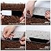 Rug Gripper YoYang 8 pcs Black Anti Curling Rug Grippers Non Slip Rug Gripper with Renewable Reusable Gripper Tape Kitchen Bathroom Outdoor Rug Gripper - Keeps Your Rug in Place & Makes Corners Flat